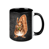 Tasse Black Edition - Eichhörnchen, 330ml