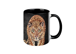 Tasse Black Edition - Leopard, 330ml