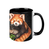 Tasse Black Edition - Roter Panda, 330ml