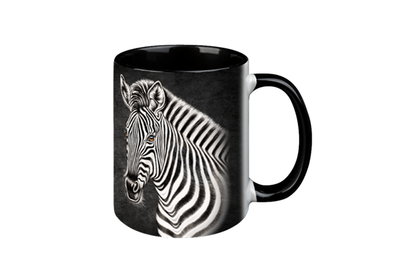 Tasse Black Edition - Zebra, 330ml