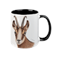 Tasse Gams, schwarz innen, 330ml