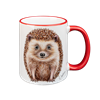 Tasse Igel, rot, 330ml