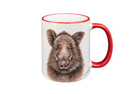 Tasse Keiler, rot, 330ml
