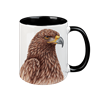 Tasse Steinadler, schwarz innen, 330ml