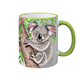 Tasse Wild Koala, hellgrün, 330ml