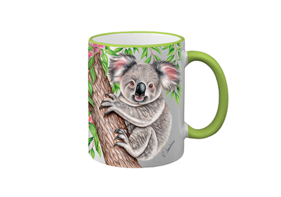 Tasse Wild Koala, hellgrün, 330ml