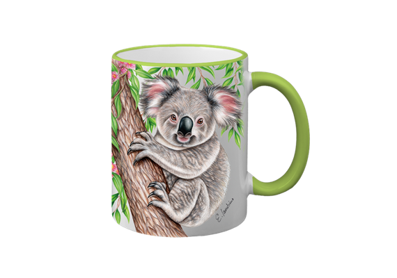 Tasse Wild Koala, hellgrün, 330ml