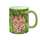 Tasse Wild Leopard, hellgrün, 330ml