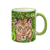Tasse Wild Leopard, hellgrün, 330ml
