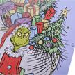 The Grinch Stolen Christmas, Crystal Art Scroll 40x50cm | Bild 3