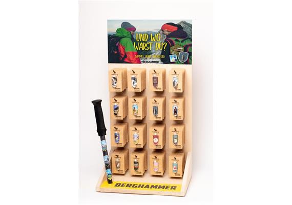 Thekendisplay aus Holz, stehend