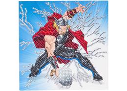Thor, Karte 18x18cm Crystal Art