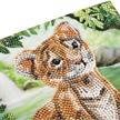 Tiger Cub, 18x18cm Crystal Art Card | Bild 2