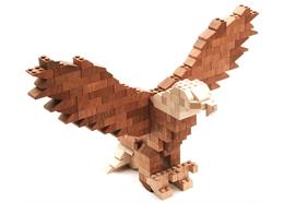 Timblo Holz Klemmbausteine - Adler