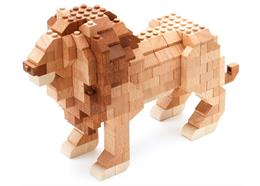 Timblo Holz Klemmbausteine - Löwe