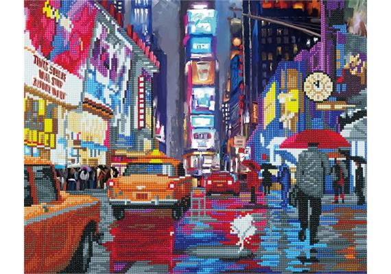 Times Square, 40x50cm Crystal Art Kit