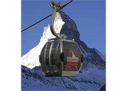 Umlaufkabine Omega IV blau "Zermatt" 1:32