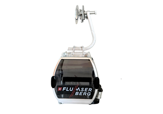 Umlaufkabine Omega IV silber "Flumserberg" 1:32