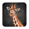 Untersetzer Black Edition, Giraffe, 9x9cm