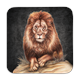 Untersetzer Black Edition, Löwe, 9x9cm