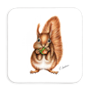 Untersetzer Eichhörnchen 9 x 9cm