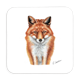 Untersetzer Fuchs, 9 x 9cm