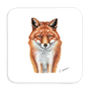 Untersetzer Fuchs, 9 x 9cm