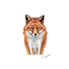 Untersetzer Fuchs, 9 x 9cm