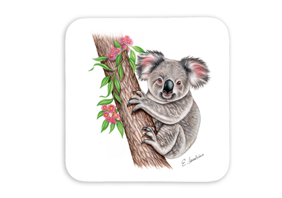 Untersetzer Koala, 9x9cm
