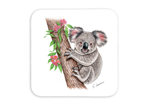Untersetzer Koala, 9x9cm