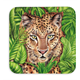 Untersetzer Wild Leopard, 9x9cm
