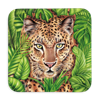 Untersetzer Wild Leopard, 9x9cm