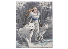 Wächter des Winters: Anne Stokes, 40x50cm Crystal Art Kit