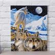 Wölfe, Wächter der Nacht Bild 40x50cm Crystal Art Kit | Bild 4