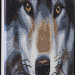 Wolf, 30x30cm Crystal Art Kit | Bild 3