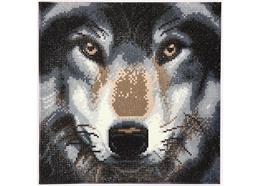 Wolf, 30x30cm Crystal Art Kit
