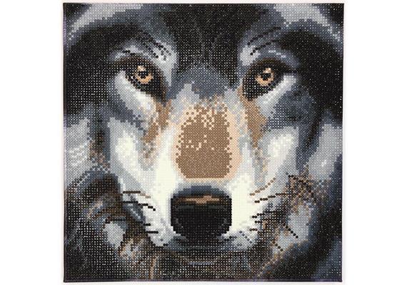 Wolf, 30x30cm Crystal Art Kit