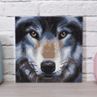 Wolf, 30x30cm Crystal Art Kit | Bild 4
