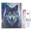 Wolf, Crystal Art Kit 40x50cm | Bild 4