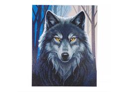 Wolf, Crystal Art Kit 40x50cm