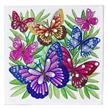 Wunderschöne Schmetterlinge Faltbare Aufbewahrungsbox Crystal Art 30x30cm | Bild 2