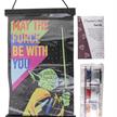 Yoda, Mini Crystal Art Scroll 20x30cm | Bild 4