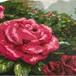 A Perfect Red Rose, 30x30cm Paint By Numbers Kit - Thomas Kinkade | Bild 2