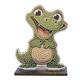 Aligator, Crystal Art Buddy, ca. 11x8cm