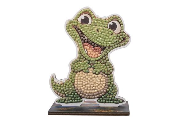 Aligator, Crystal Art Buddy, ca. 11x8cm
