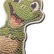 Aligator, Crystal Art Buddy, ca. 11x8cm | Bild 2