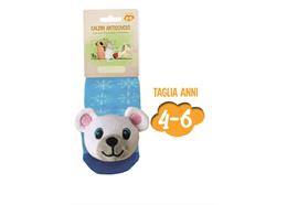 Anti-Rutsch Socken Bär 4-6 Jahre