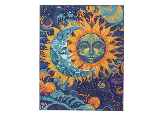 Arc-en-ciel lion, image 40x50cm Crystal Art Kit