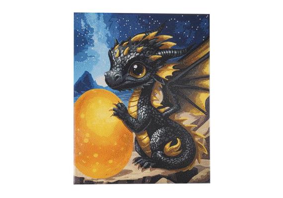 Arc-en-ciel lion, image 40x50cm Crystal Art Kit
