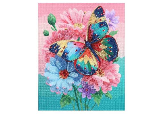 Arc-en-ciel lion, image 40x50cm Crystal Art Kit